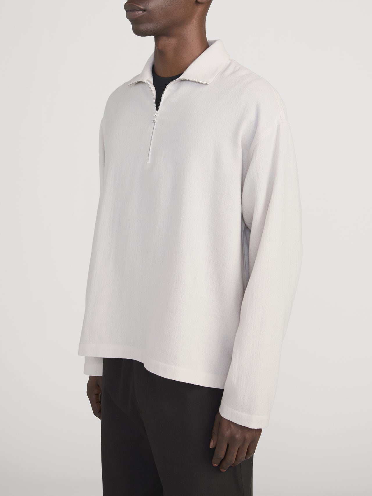 Overshirt On Model Side 