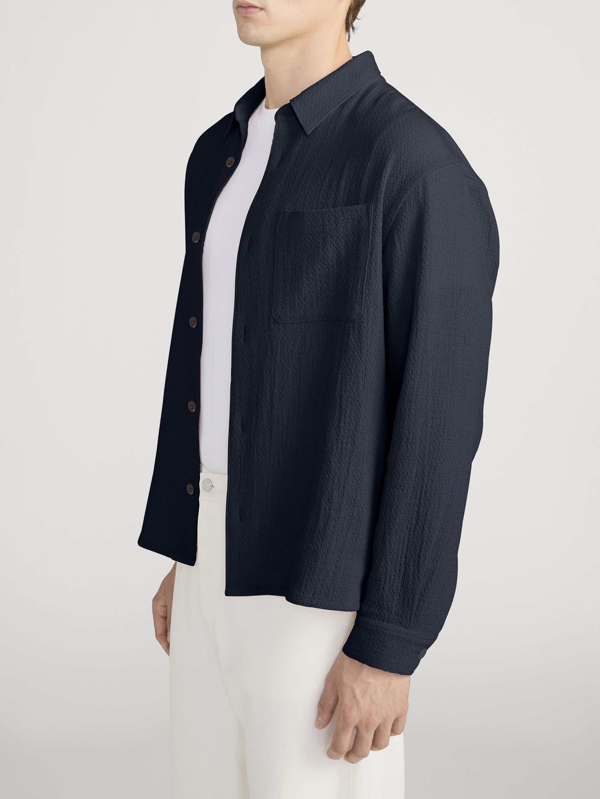 Shirt On Model Side 