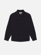 Open Weave Shirt -- Dark Navy