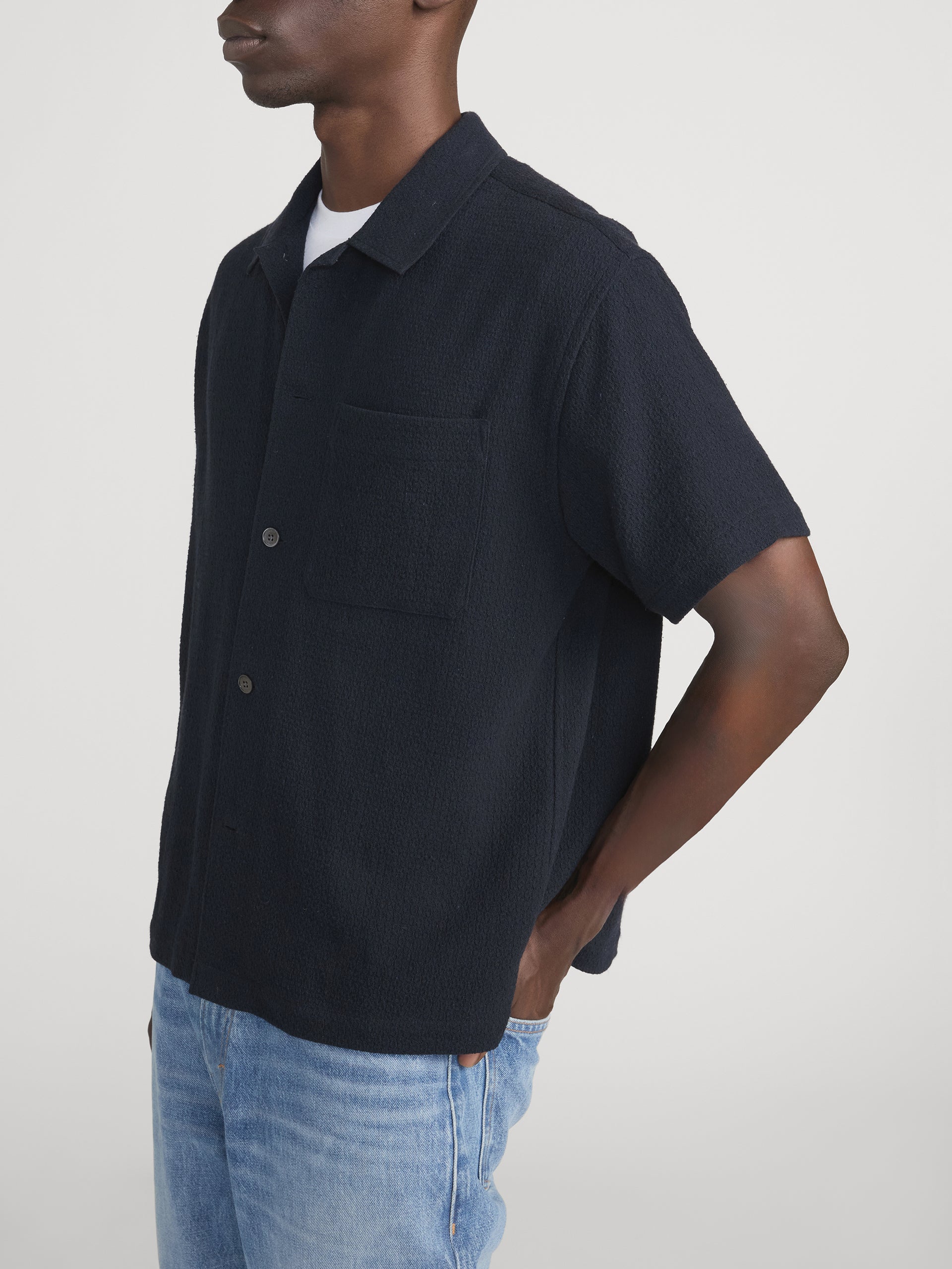 Shirt On Model Side 