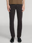 L'Homme Slim Brushed Twill -- Deep Brown