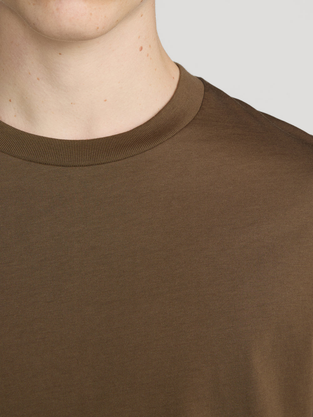 Light Cotton Tee -- Deep Olive