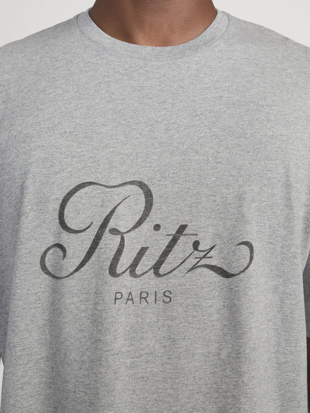 Ritz T-shirt On Model Detail 
