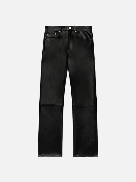 RITZ MEN'S LEATHER PANT BLACK