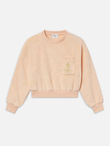 Ritz Women's Terry Cropped Sweatshirt -- Ritz Pink