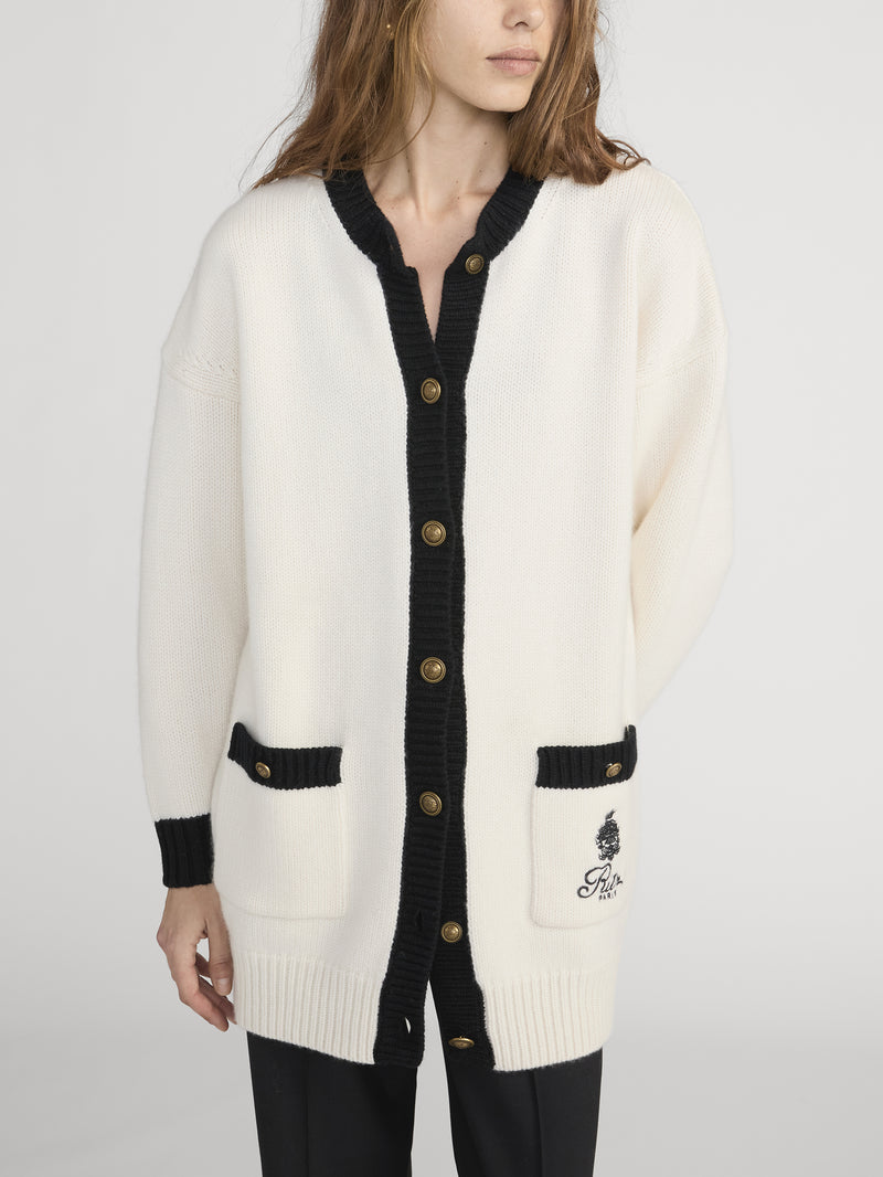 Ritz Cardigan Front On Model 