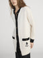 Ritz cardigan Side On Model 