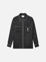 Ritz Women's Pajama Shirt -- Black Multi