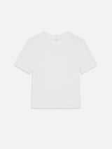 The Rib Baby Tee -- White