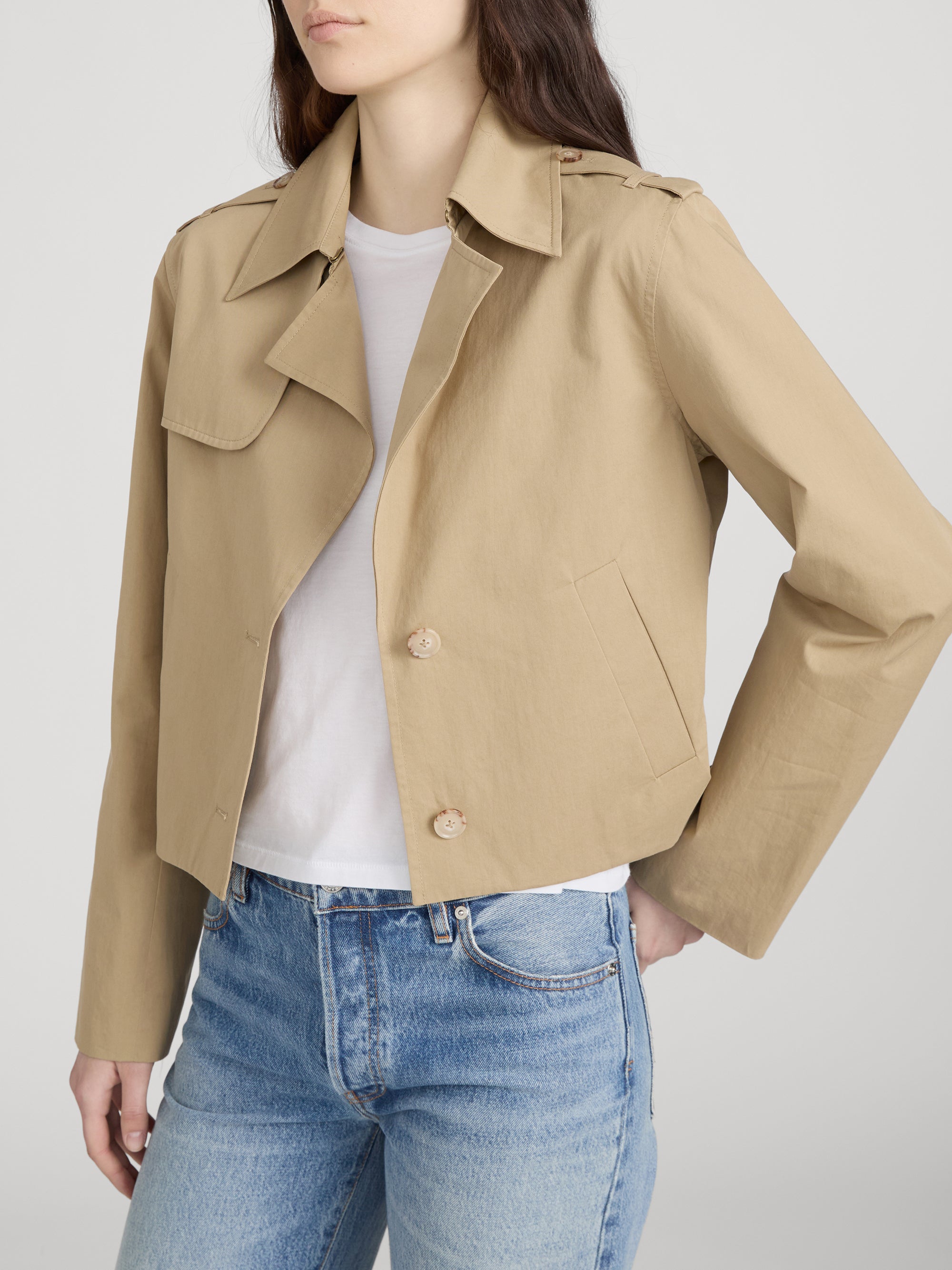 Jacket On Model Side 