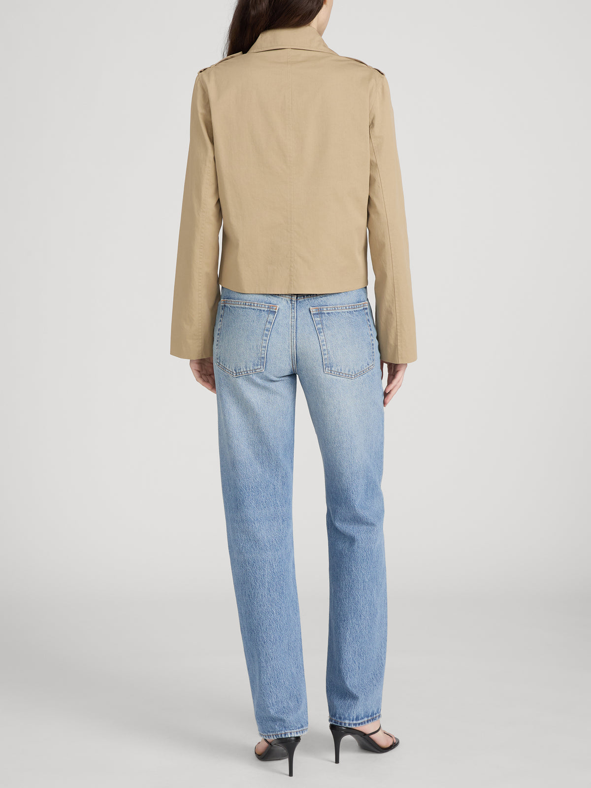 Jacket On Model Back 