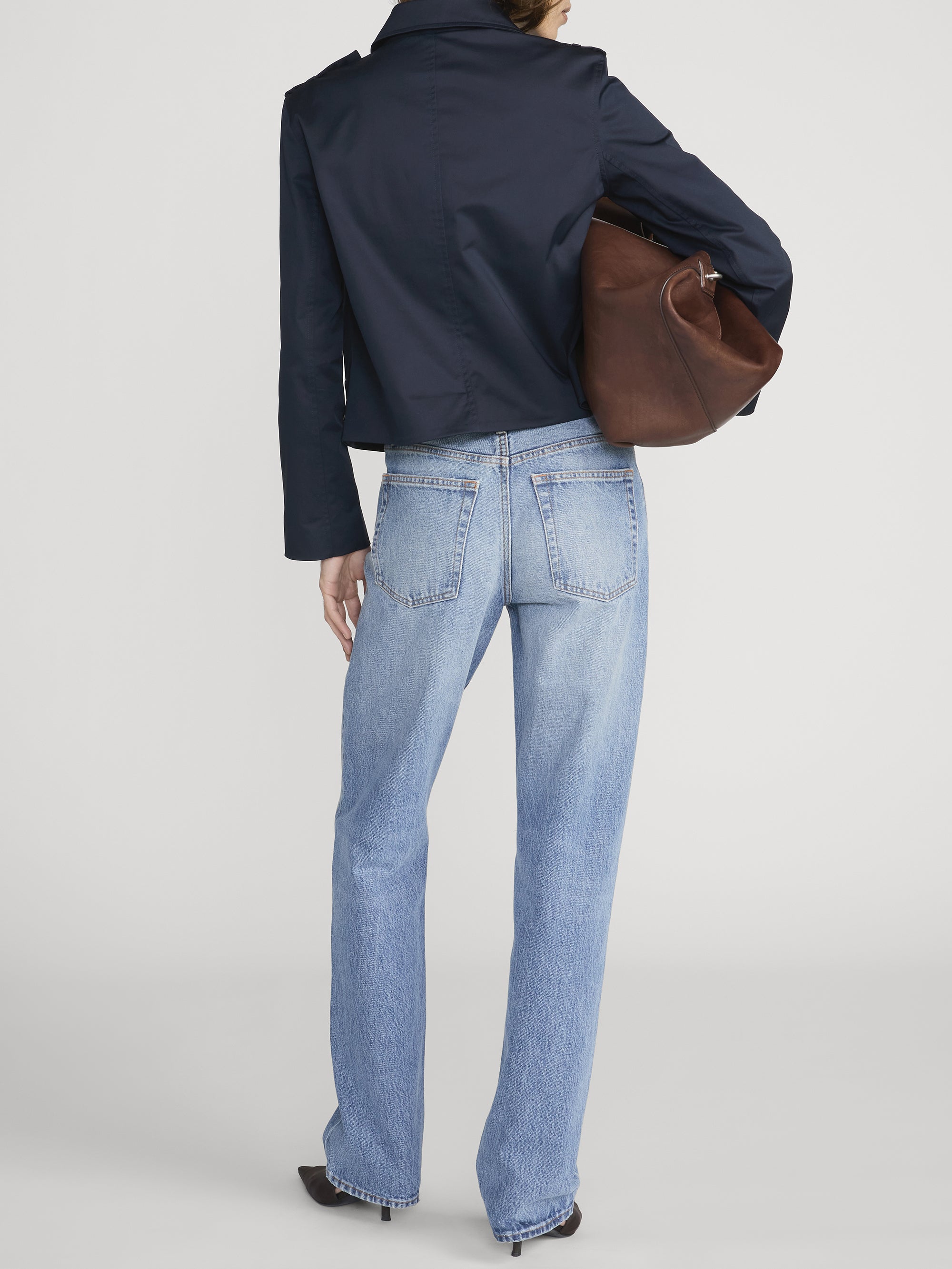 Jacket On Model Back 