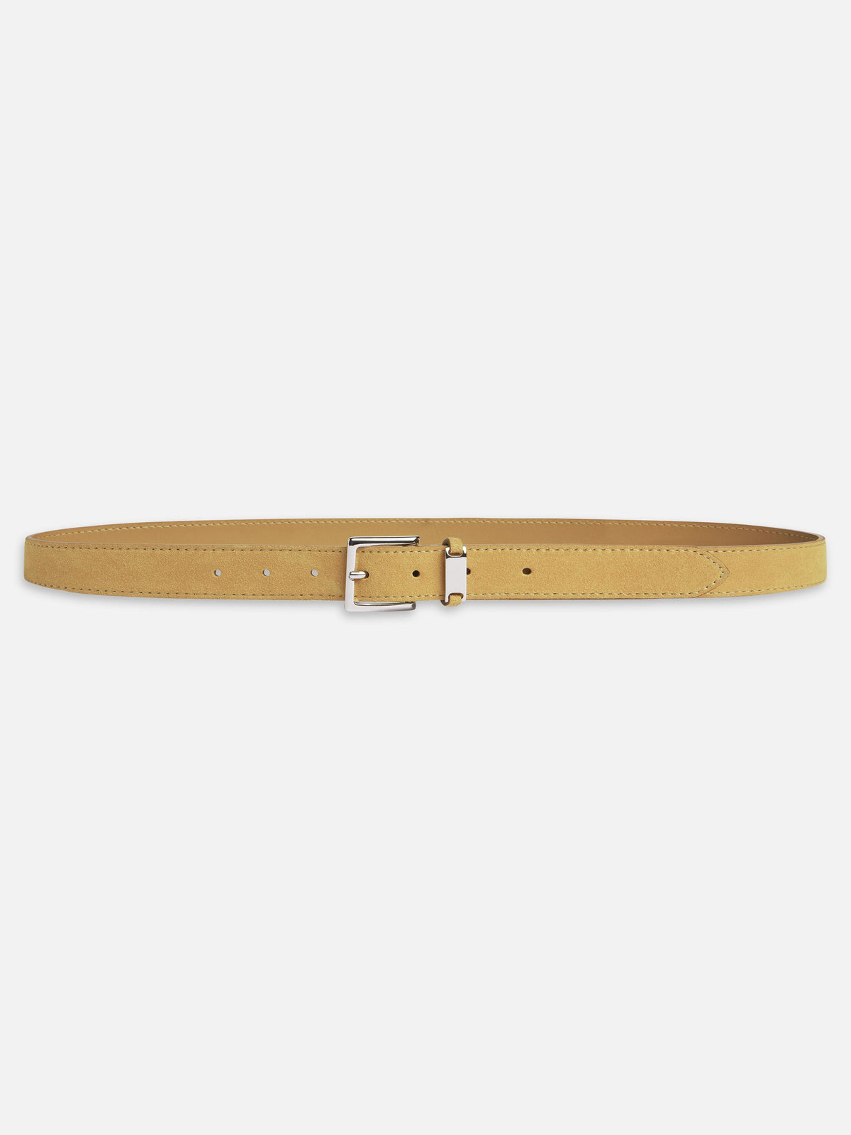 The Suede Square Buckle Belt
