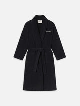 Sotheby’s Unisex Terry Bathrobe -- Navy