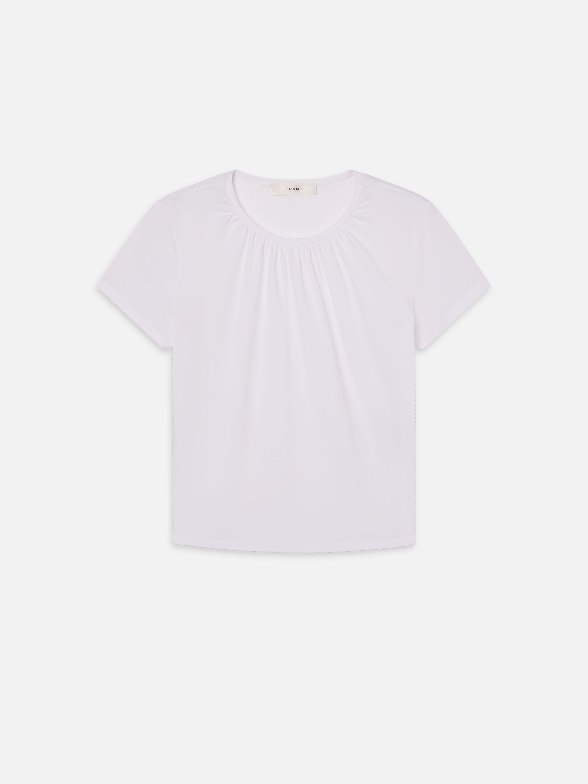LUXE BABY TEE WHITE