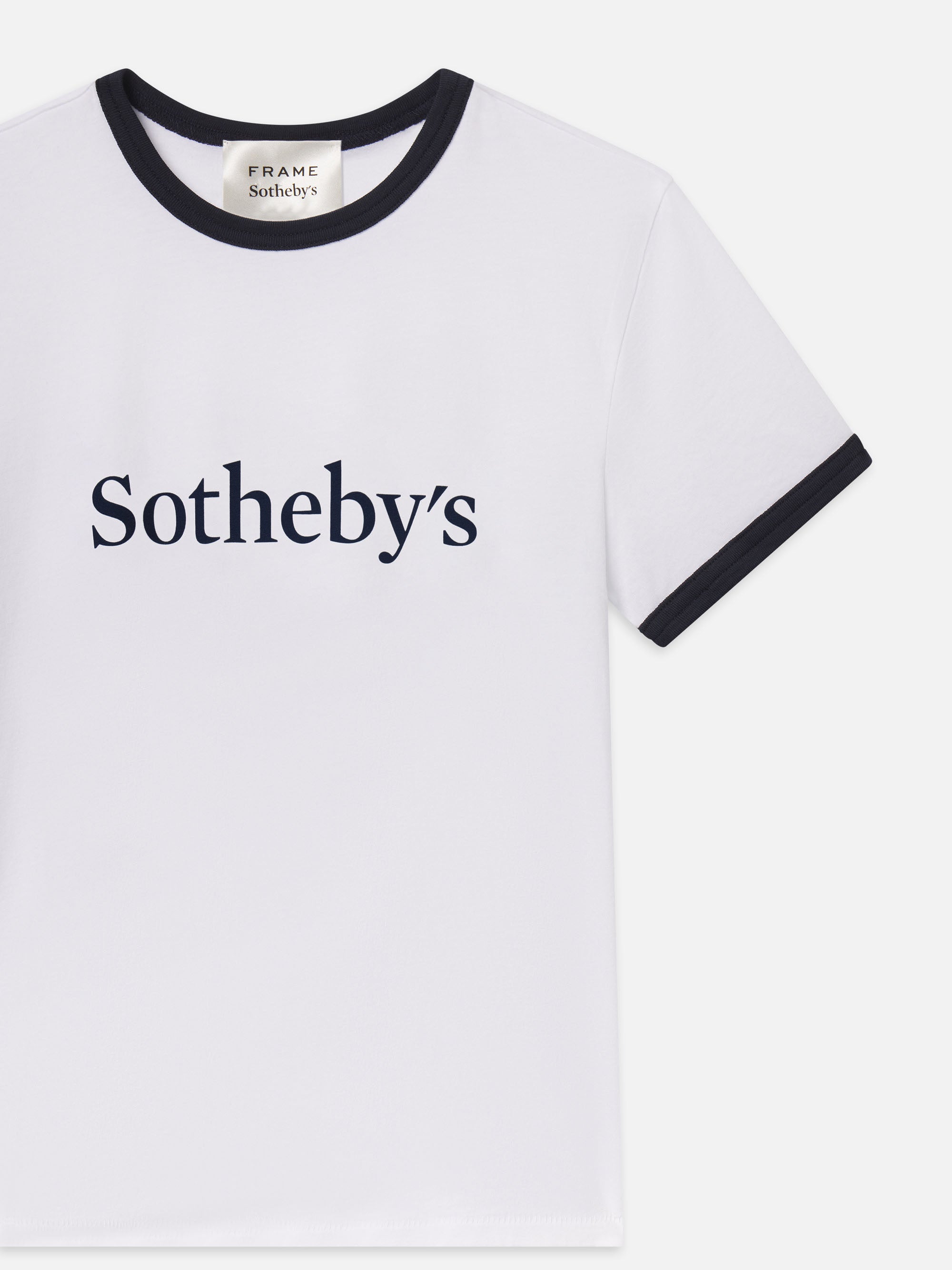 SOTHEBY'S BABY TEE WHITE MULTI