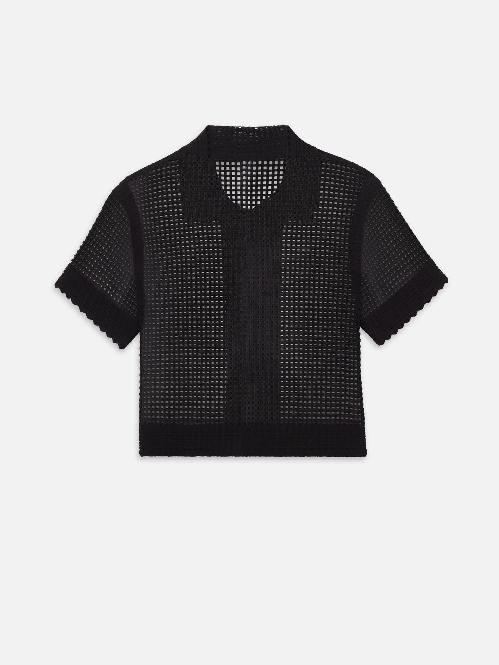 The Crochet Top -- Black