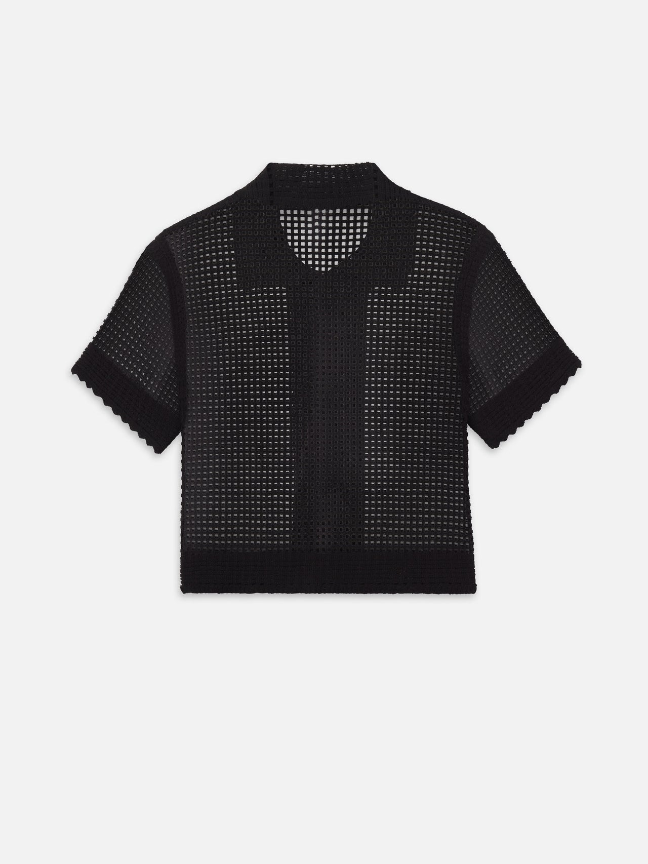 The Crochet Top -- Black