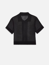 The Crochet Top -- Black