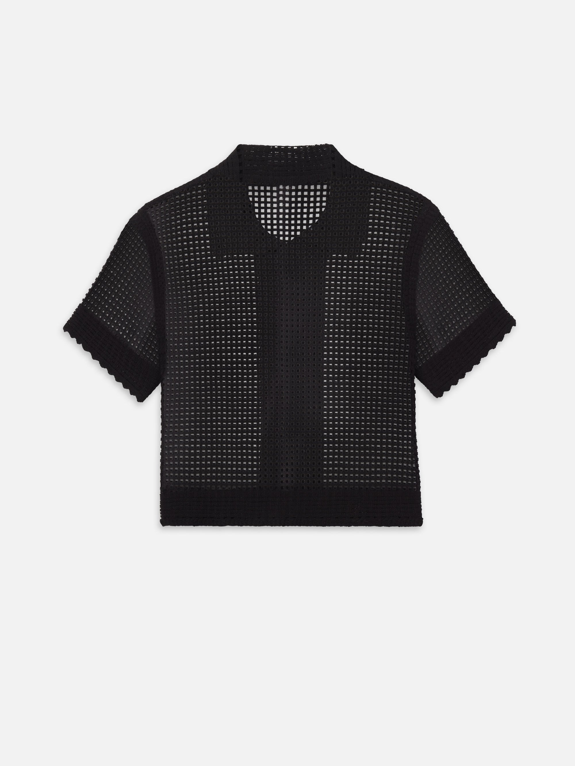 The Crochet Top -- Black