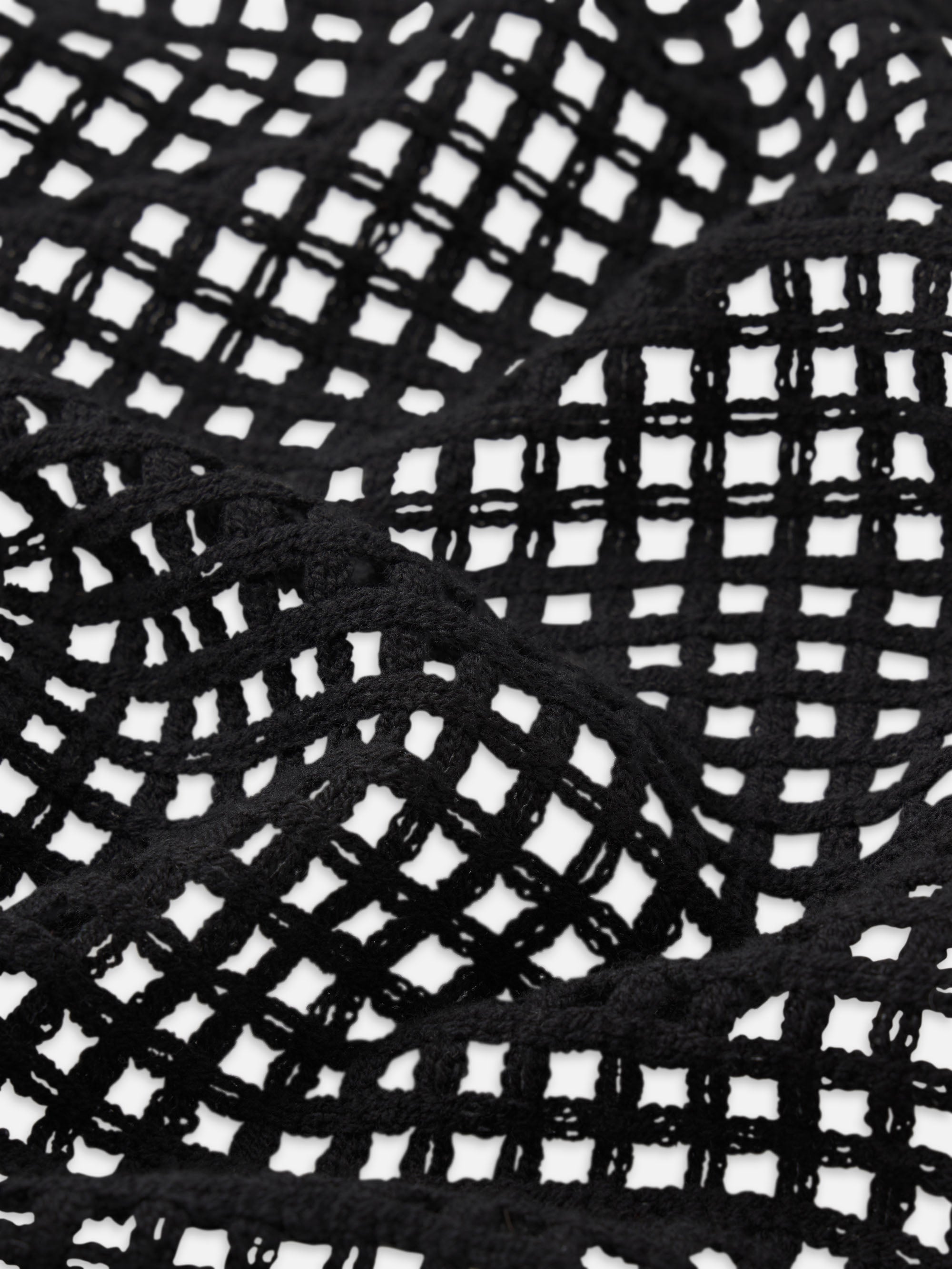 The Crochet Top -- Black