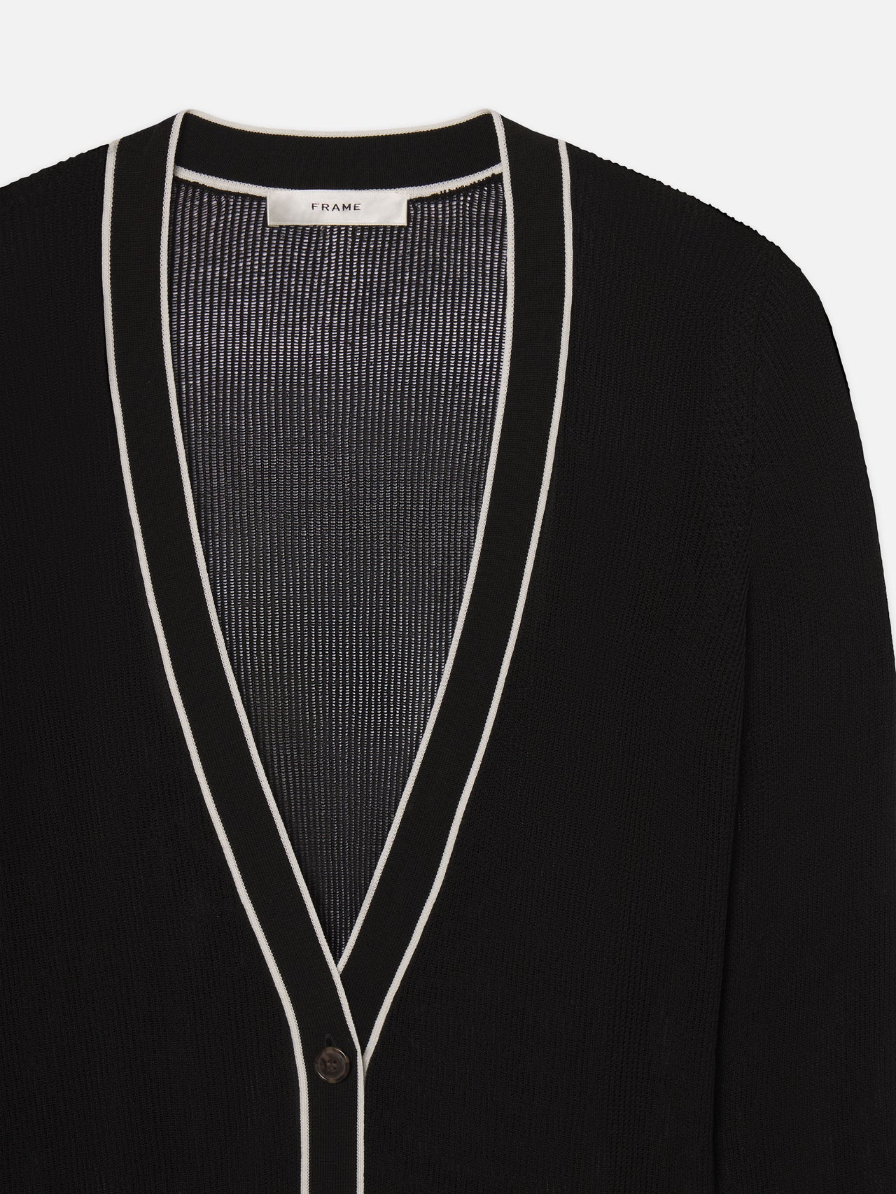 The Varsity Cardigan -- Black Multi