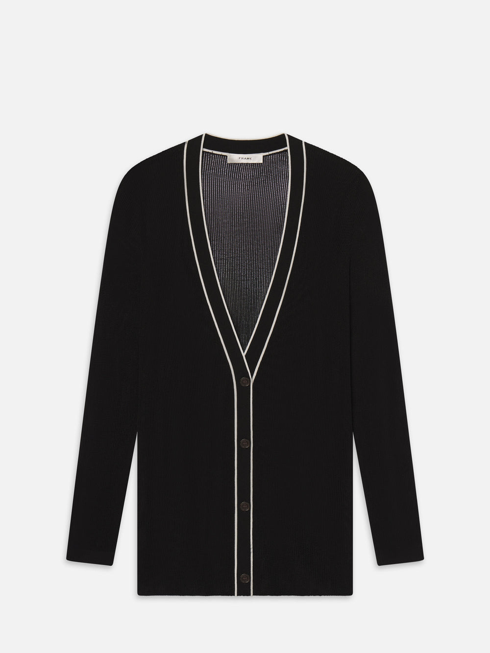 The Varsity Cardigan -- Black Multi