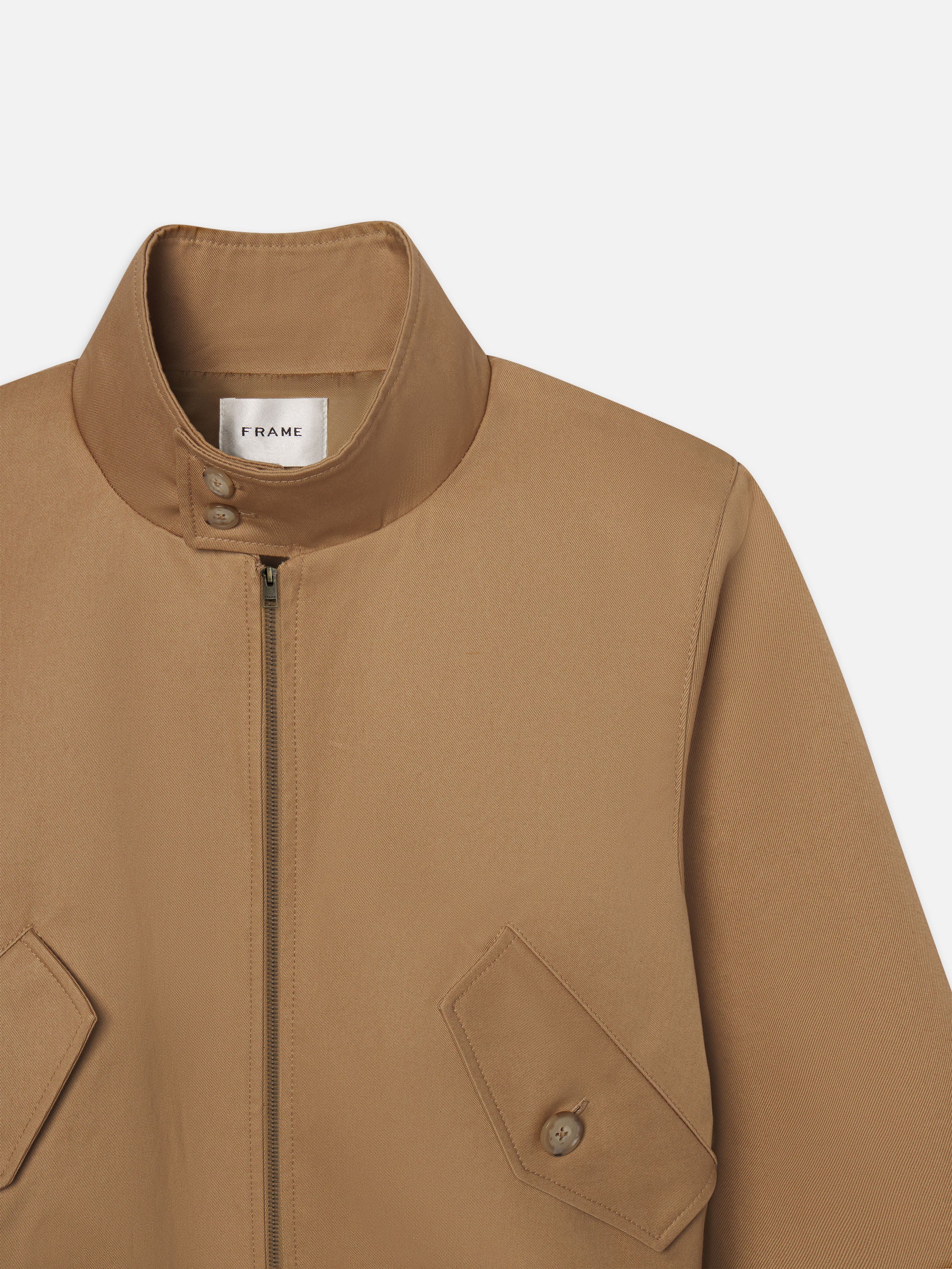 THE HARRINGTON JACKET CAMEL