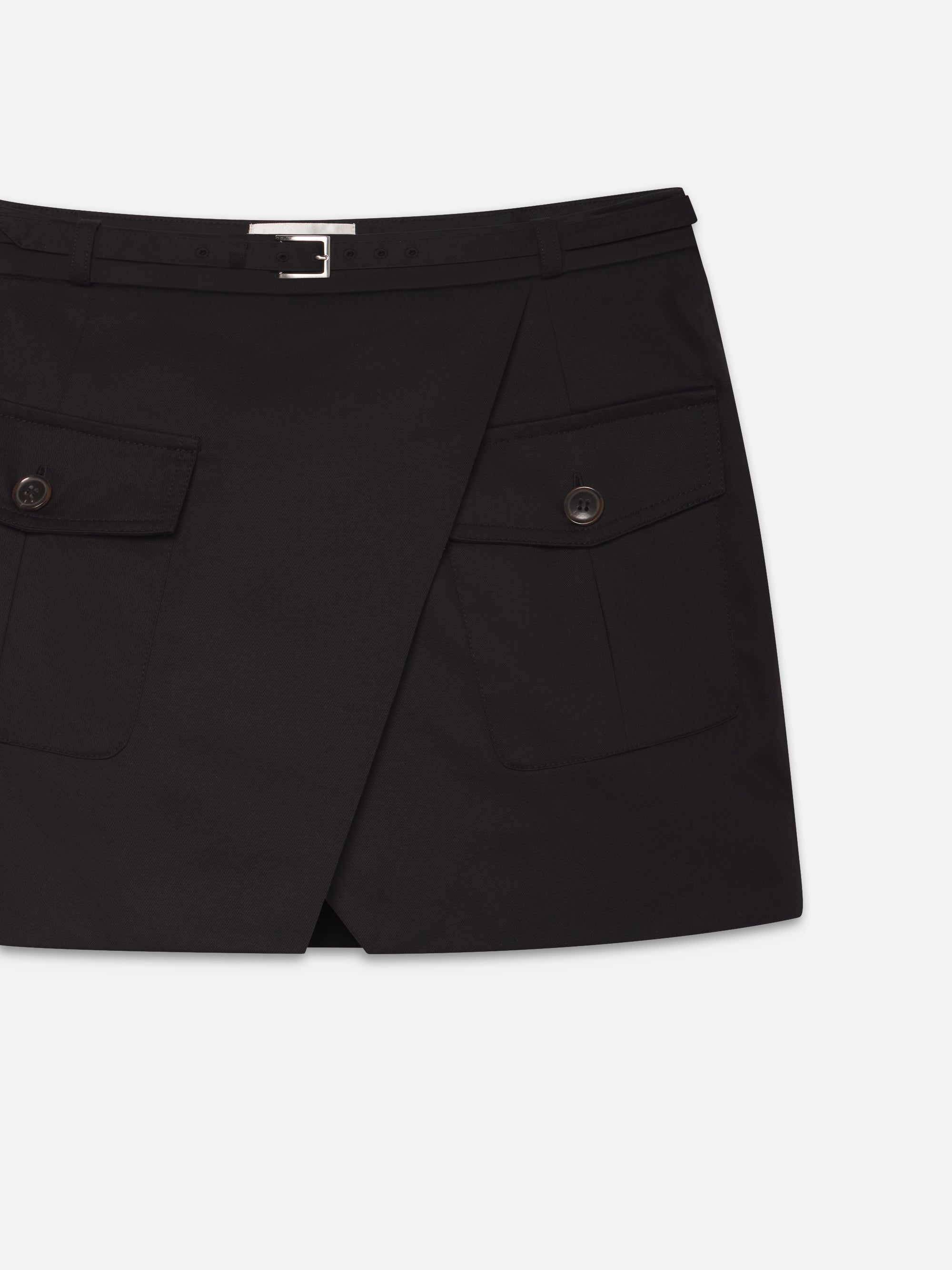 THE UTILITY CARGO SKIRT BLACK