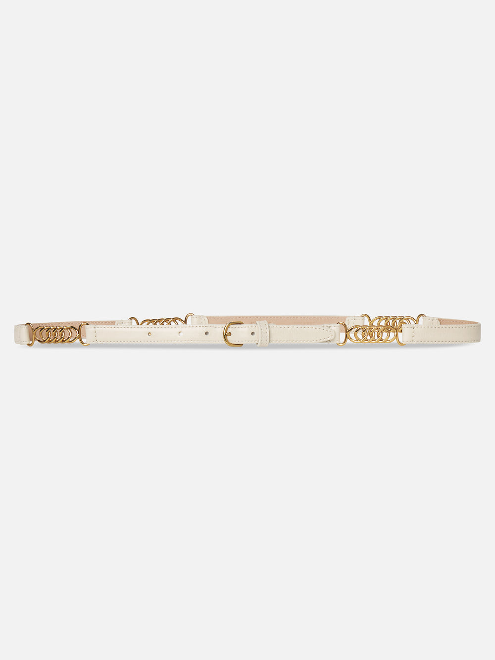 The Twisted Link Belt -- Cream
