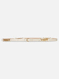 The Twisted Link Belt -- Cream