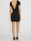 Dress on model back 