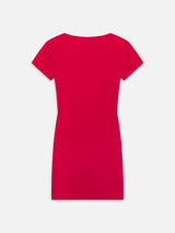The Monaco Mini Dress -- Red