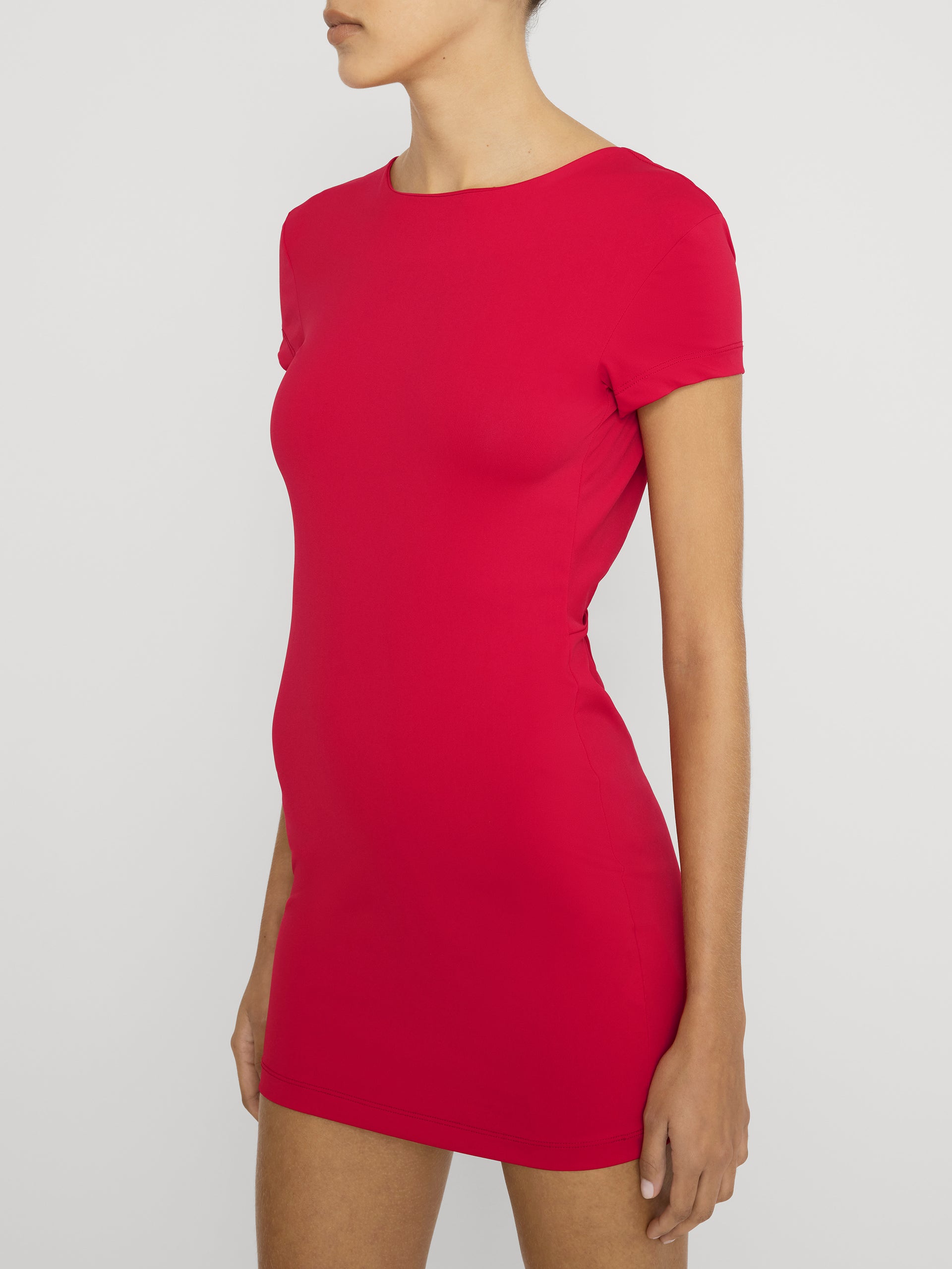 Dress on model side 