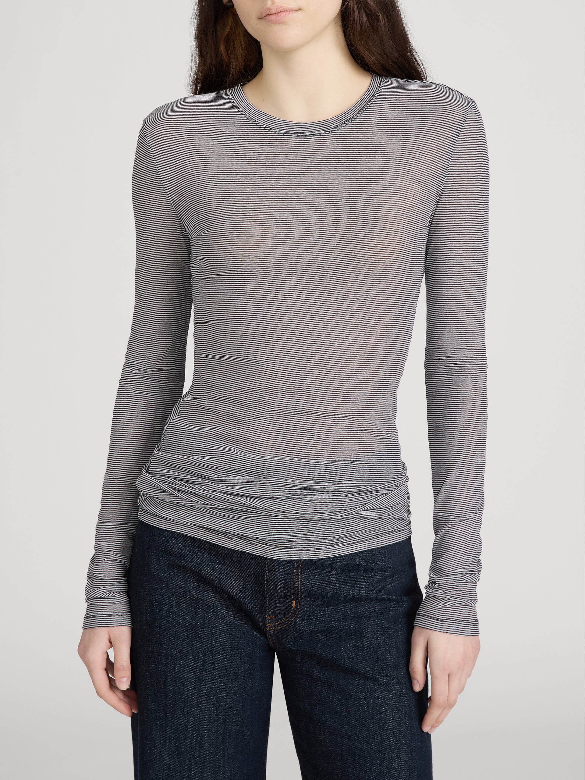 Tunic on model crop 
