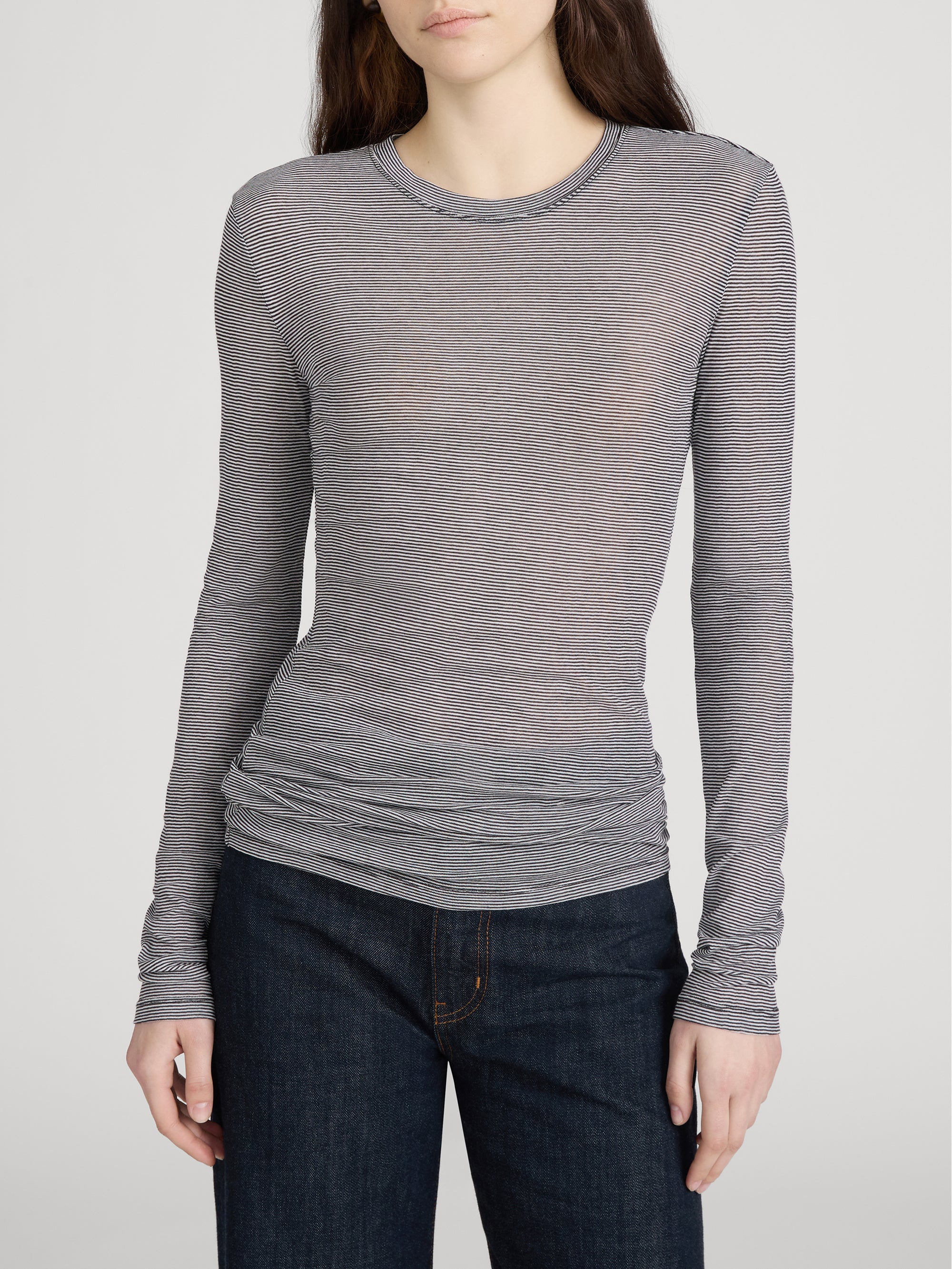 Tunic on model crop 