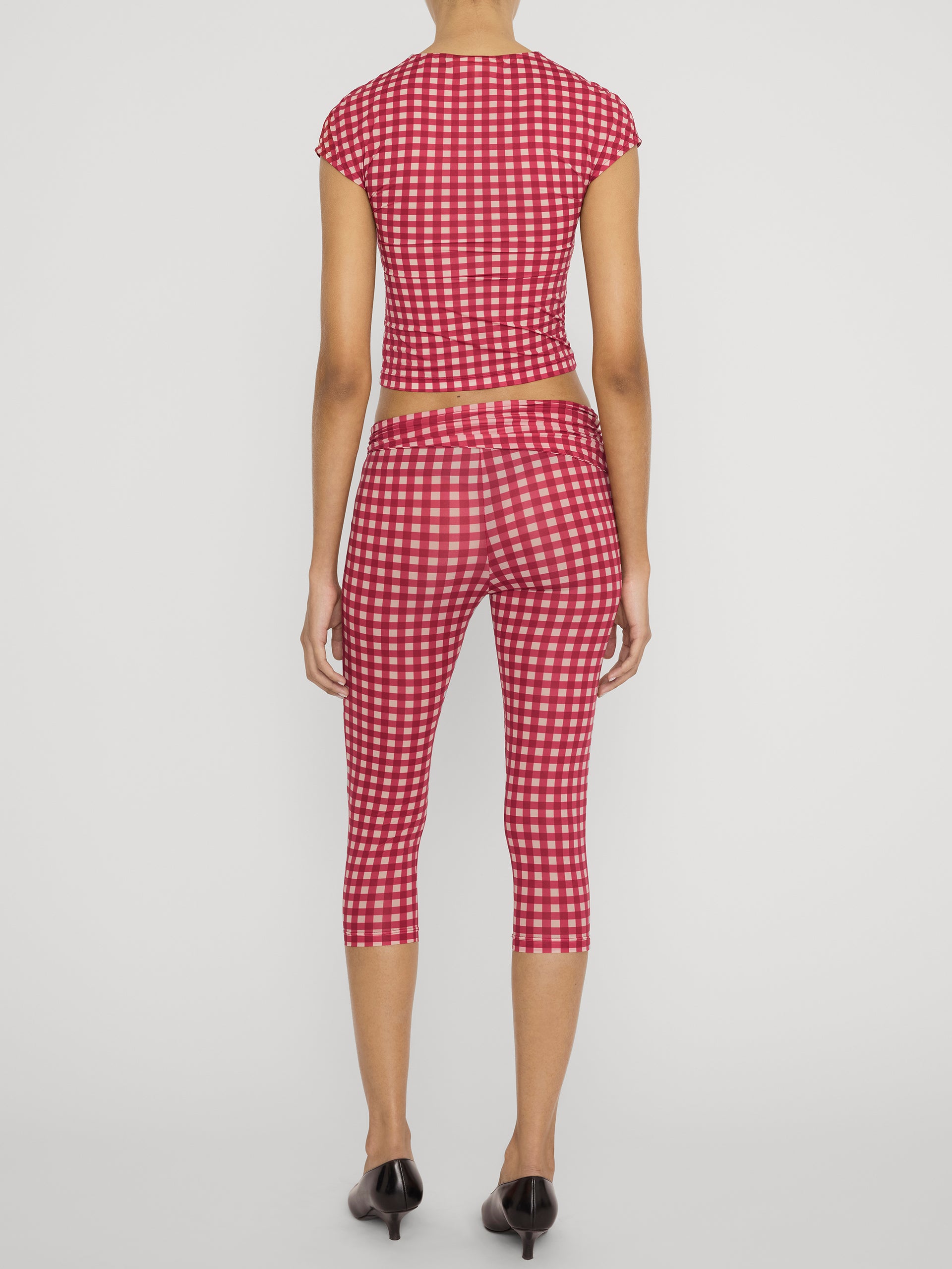 The Casino Top -- Red Check