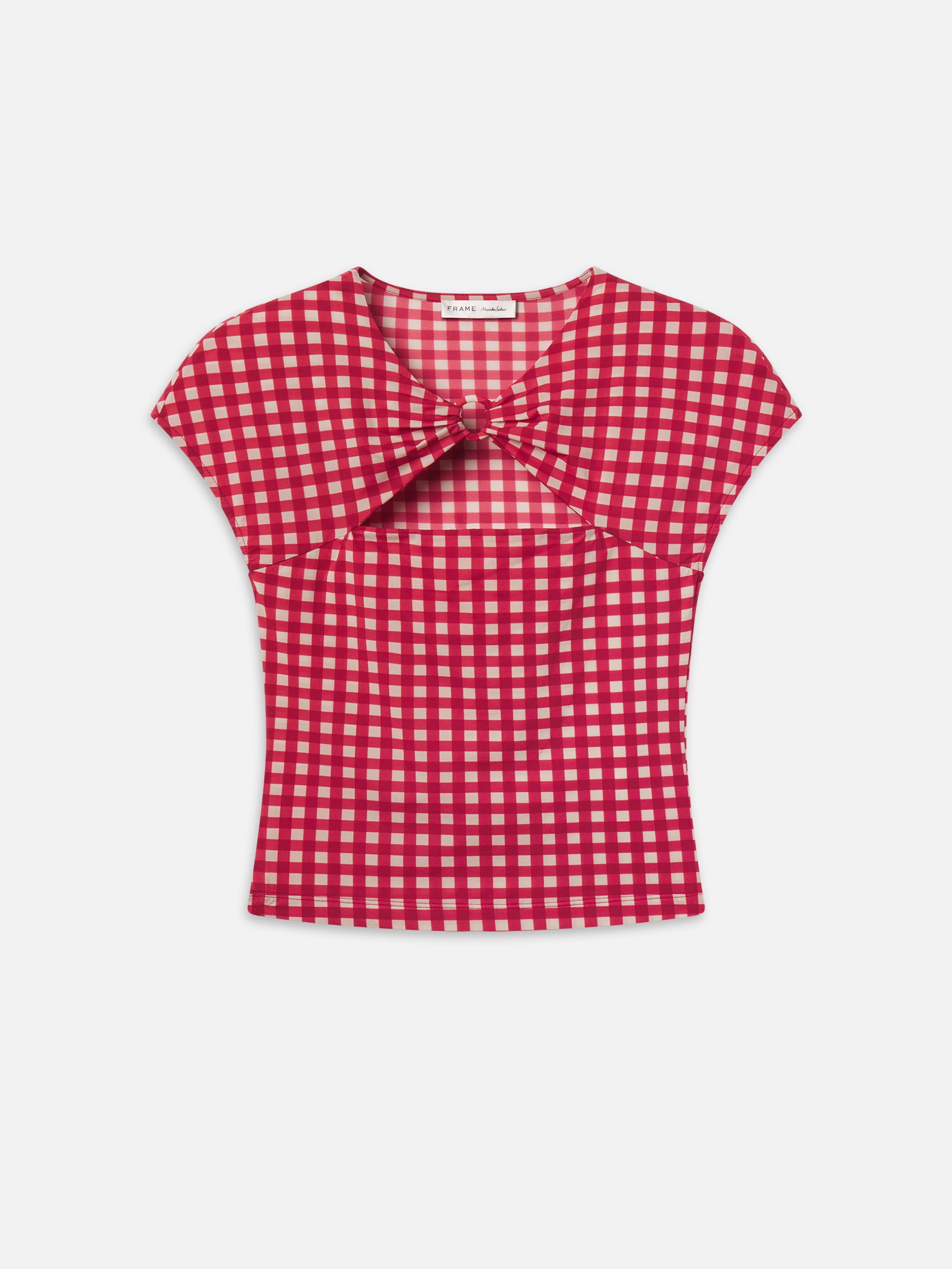 The Casino Top -- Red Check