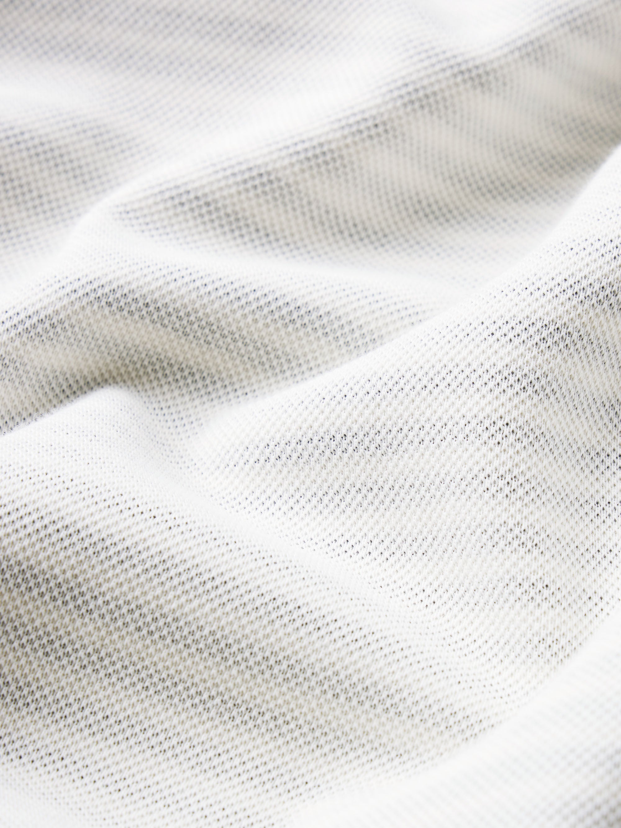 The Stripe Cuff Top -- Cream Multi