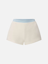 The Monte Carlo Sweatshort -- Cream Multi