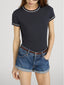 Tee on model front crop 