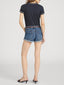 Tee on model back 