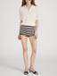 Shorts on model front 