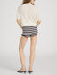Shorts on model back 