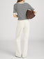 Top on model back 