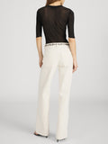 Top on model back 