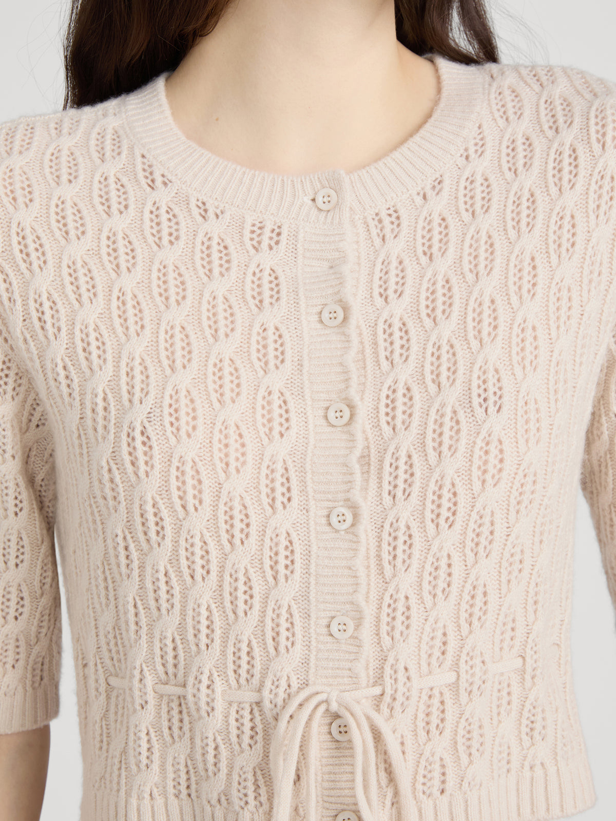 Sweater On Model Detail 