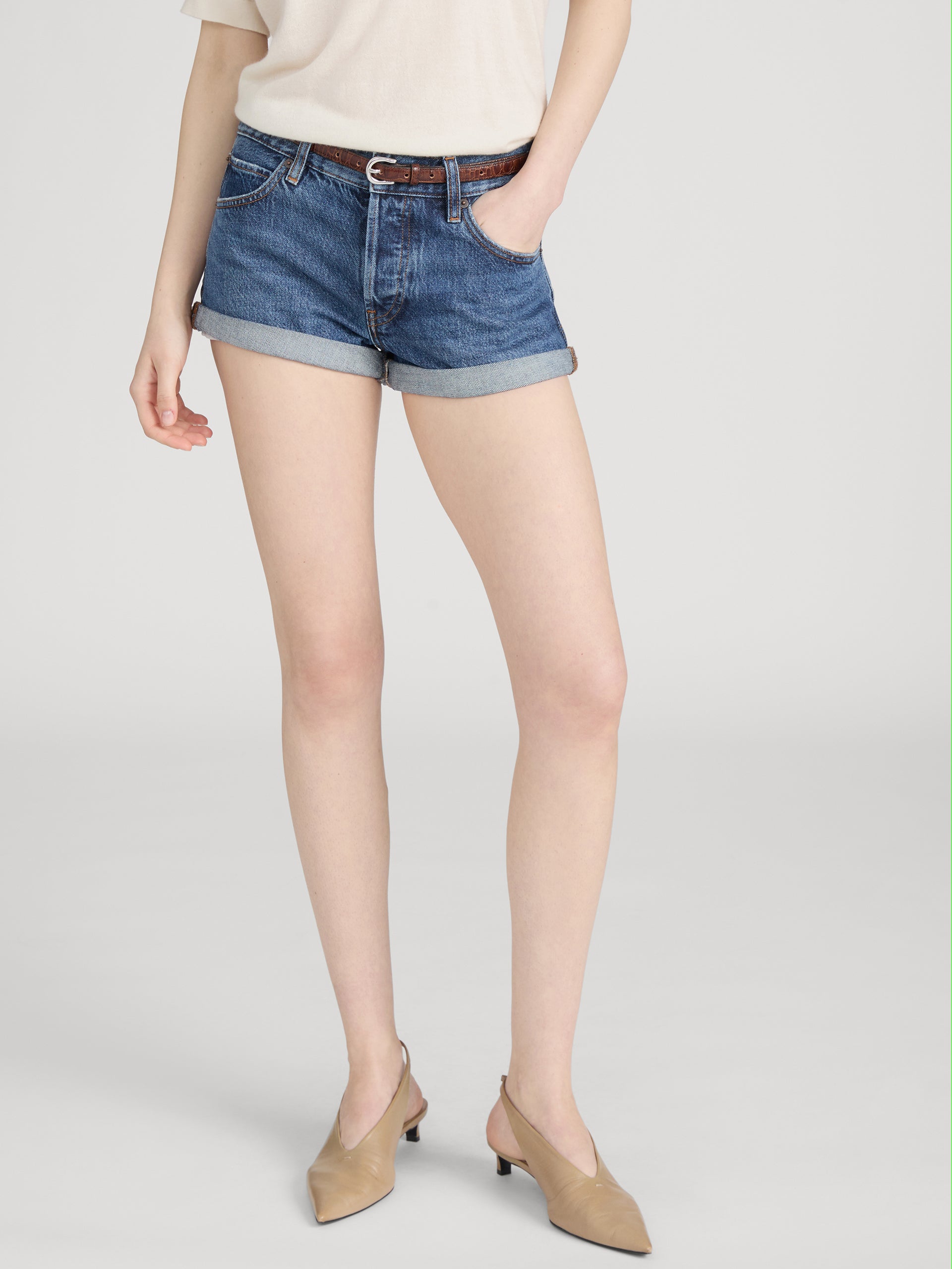 Short on model crop 