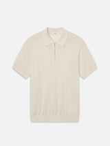 The Cashmere Polo -- Cream