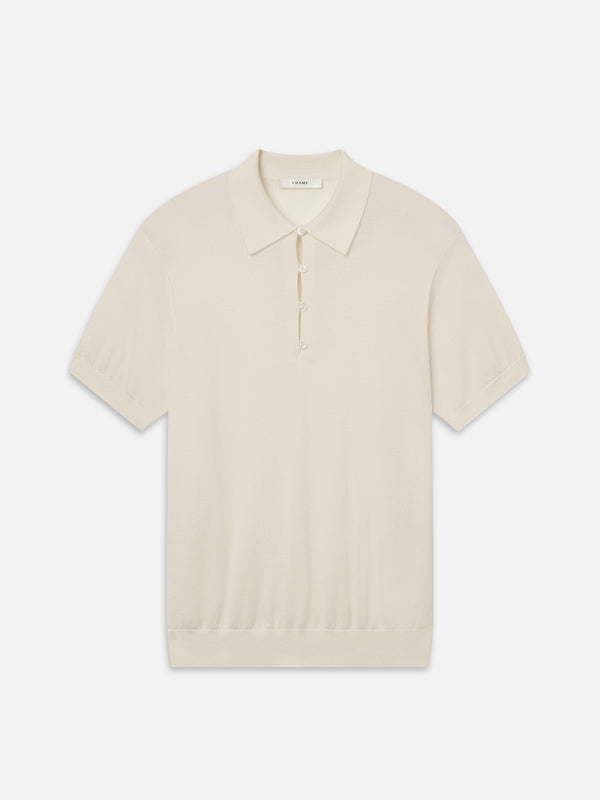 The Cashmere Polo -- Cream